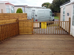 Decking, Bettystown, Co. Meath