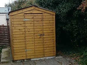 Timber Garden Shed, Bettystown, Co. Meath