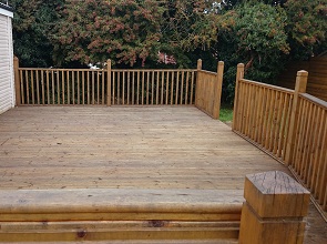 Decking Rails and newel Posts, Bettystown, Co. Meath